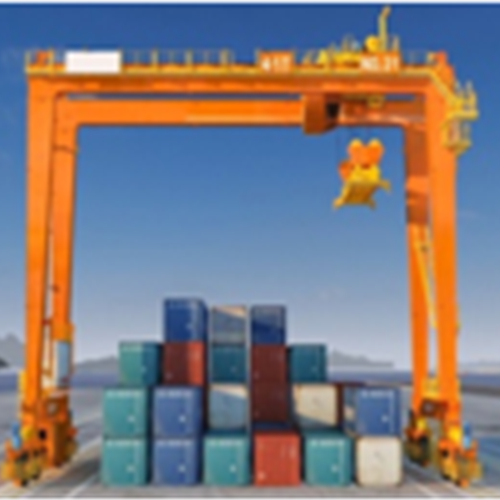 Container  rubber tire gantry crane